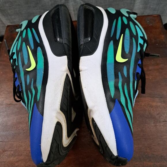 Nike Air Max Exosense Shoes Kids Size 7Y Hyper Turquoise Style CN7876 300 F-3 - Picture 8 of 9